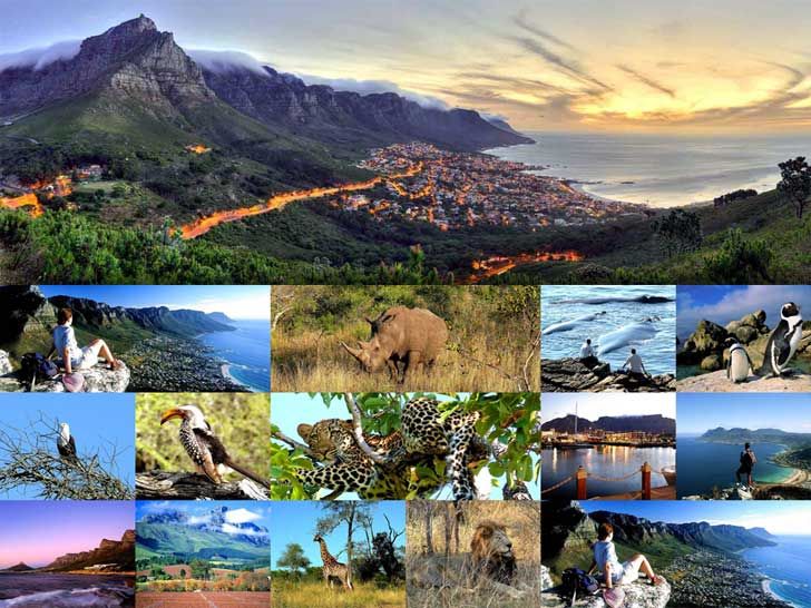 African Destinations Collage